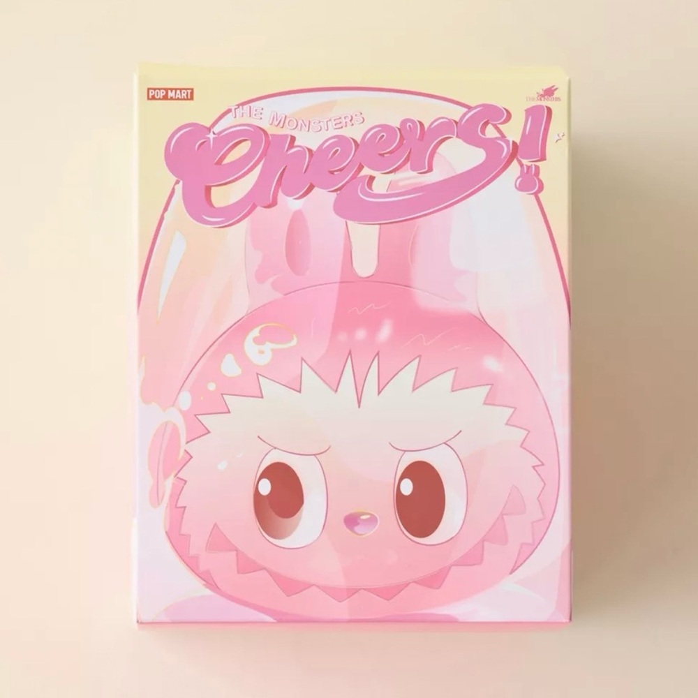 POP MART- LABUBU The Monsters Cheers Series Double Walled Glass - AUTHENTIC